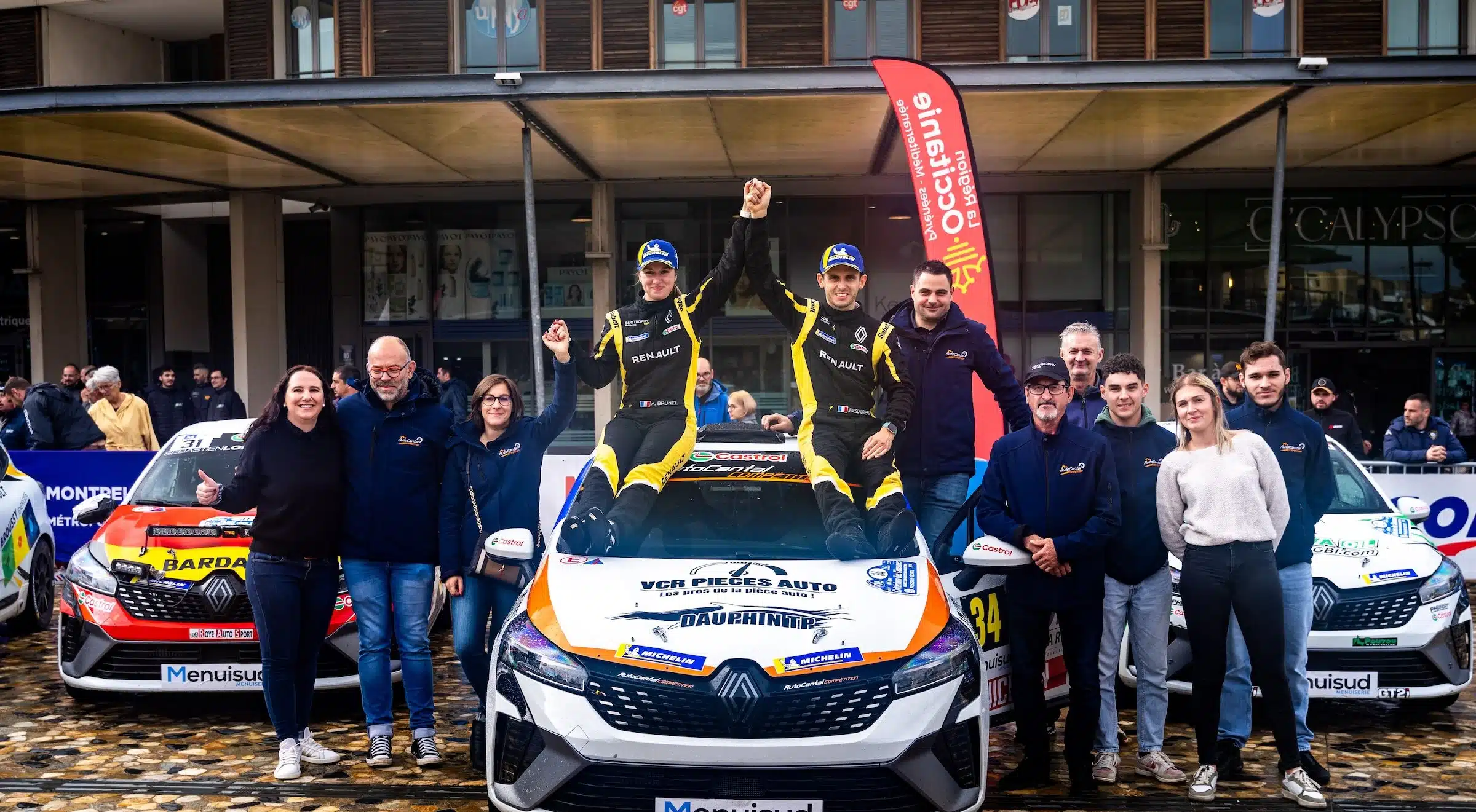 Lire la suite à propos de l’article Clio Trophy France Asphalte : Julien Deslauriers Sablonnière remporte une finale écourtée