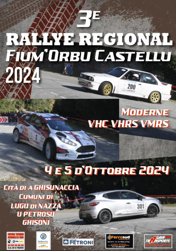 Lire la suite à propos de l’article Rallye Fium’Orbu Castellu 2024 – Liste des engagés