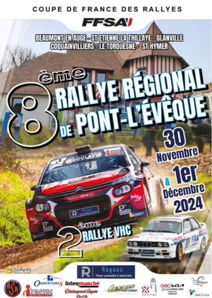 Lire la suite à propos de l’article Rallye de Pont-l’Évêque 2024