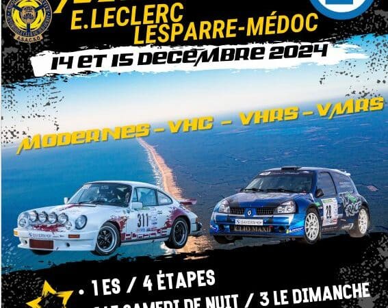 Rallye du médoc 2024
