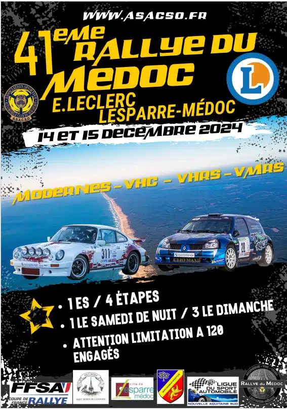 You are currently viewing Rallye du médoc 2024