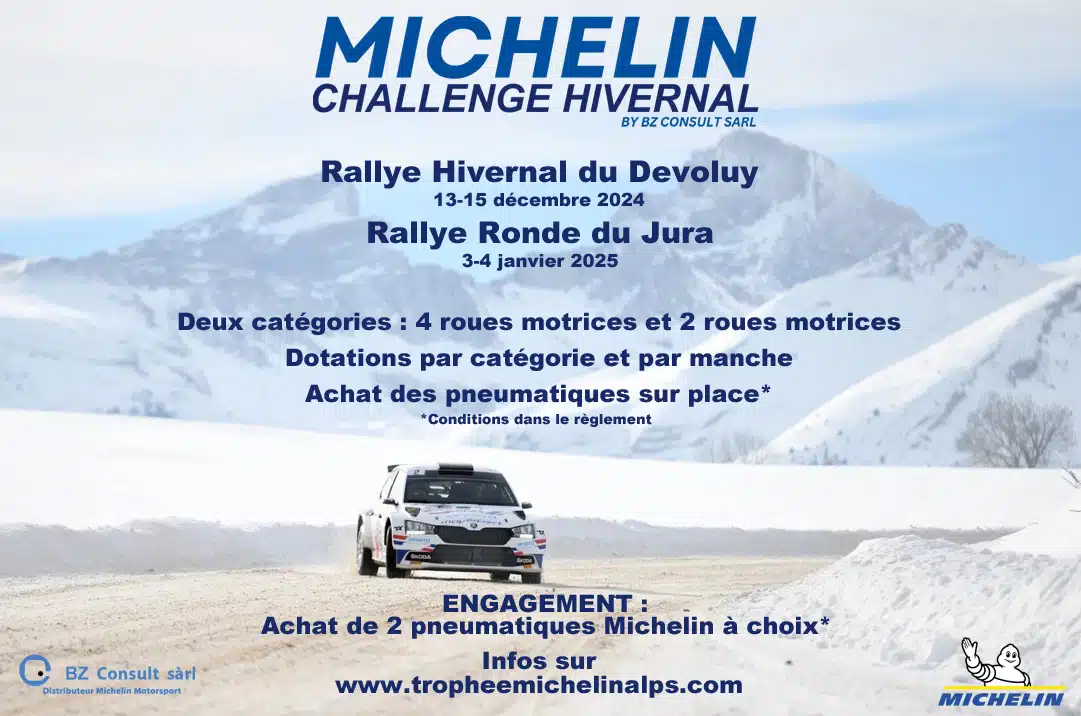 Lire la suite à propos de l’article Challenge Hivernal Michelin 2024/2025