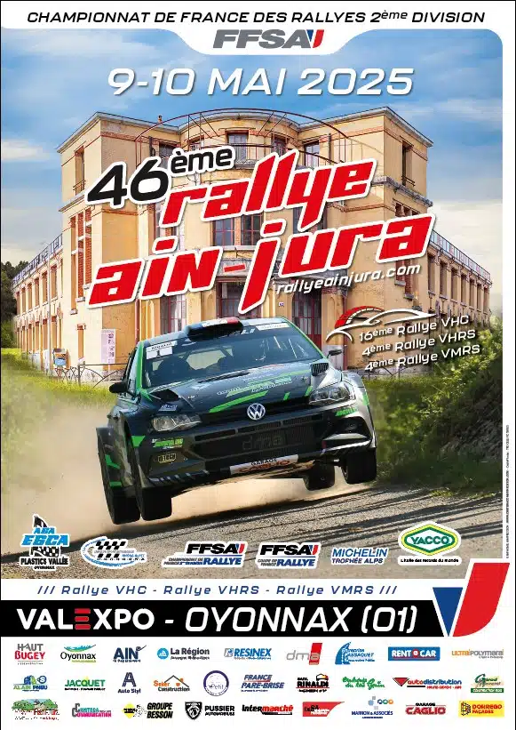 Lire la suite à propos de l’article Rallye Ain-Jura 2025