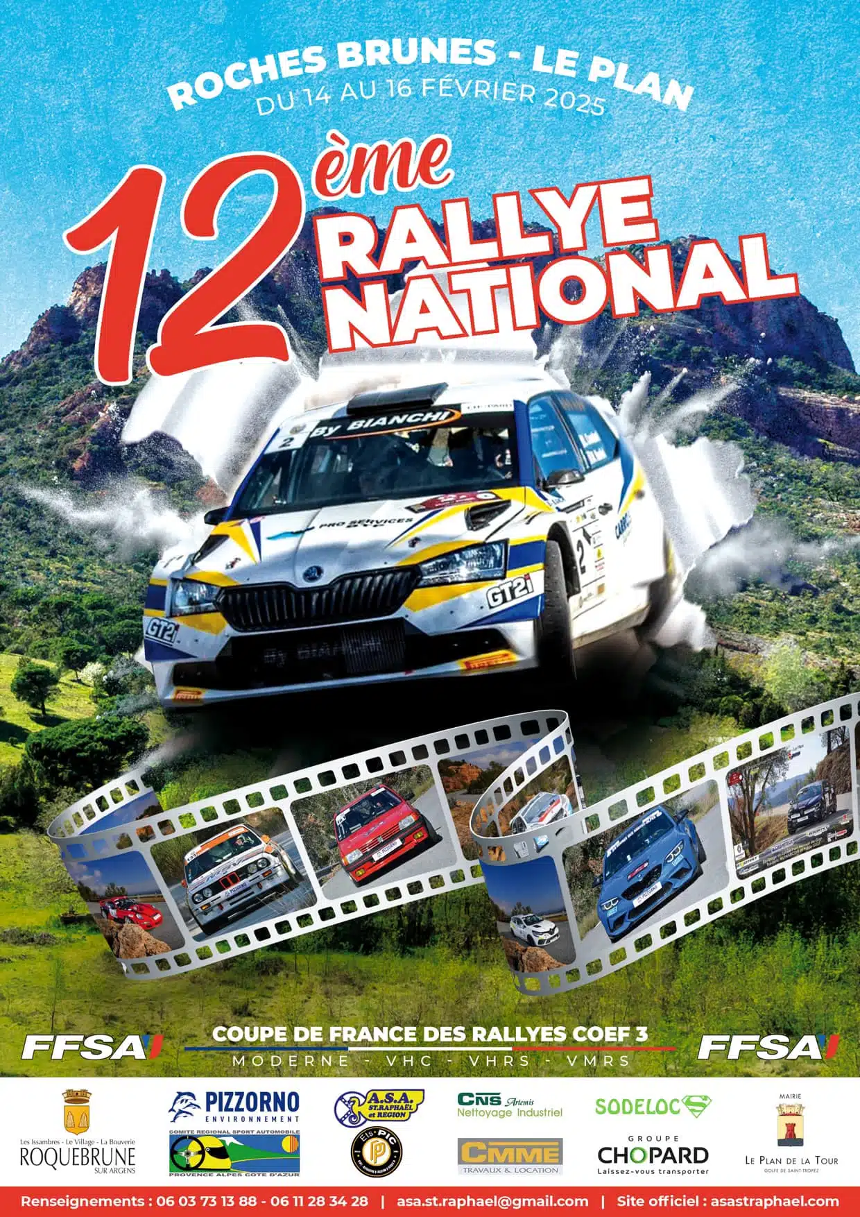 Lire la suite à propos de l’article Rallye National des Roches Brunes – Le Plan 2025