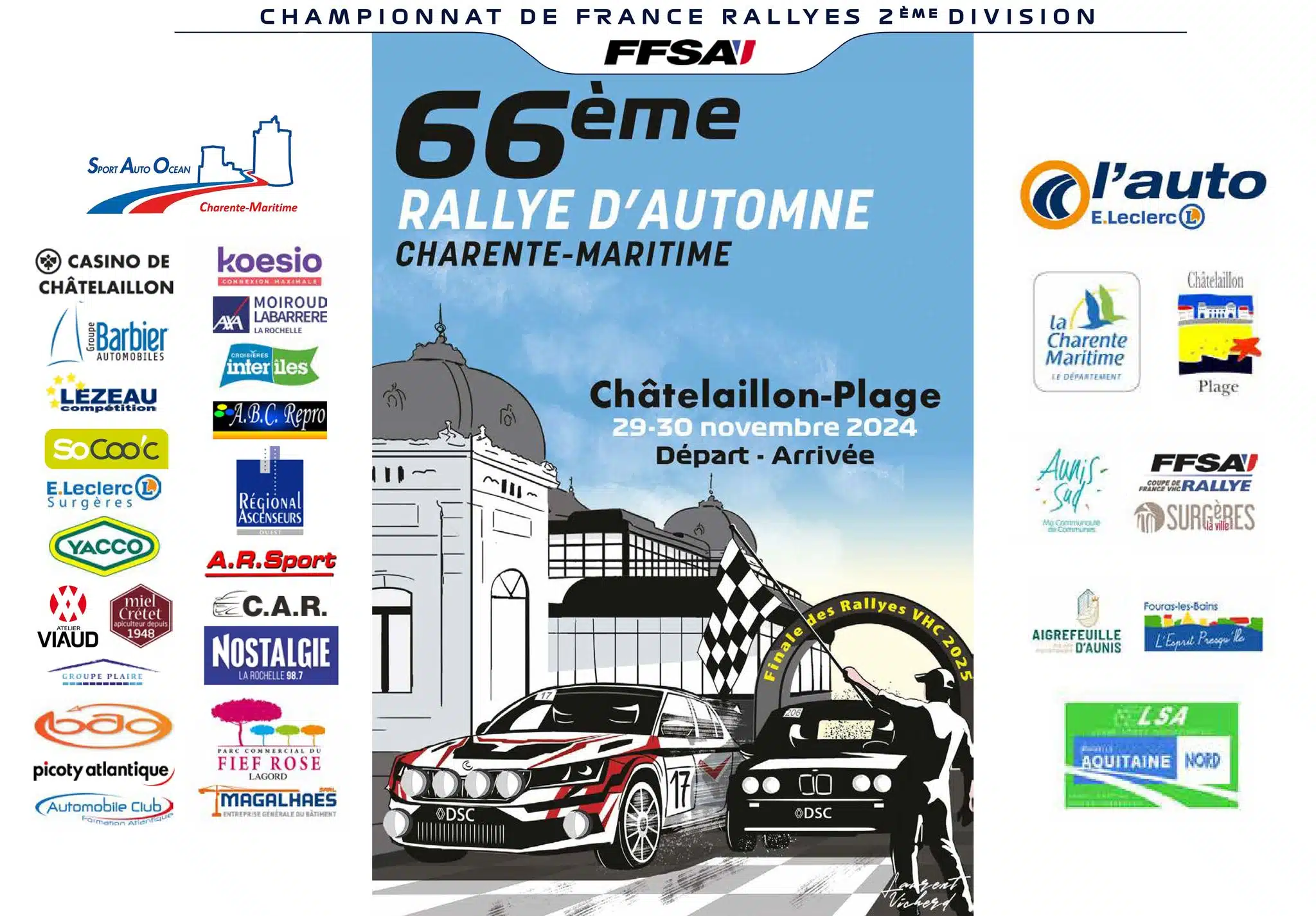 Lire la suite à propos de l’article Rallye d’Automne 2024 – Liste des engagés