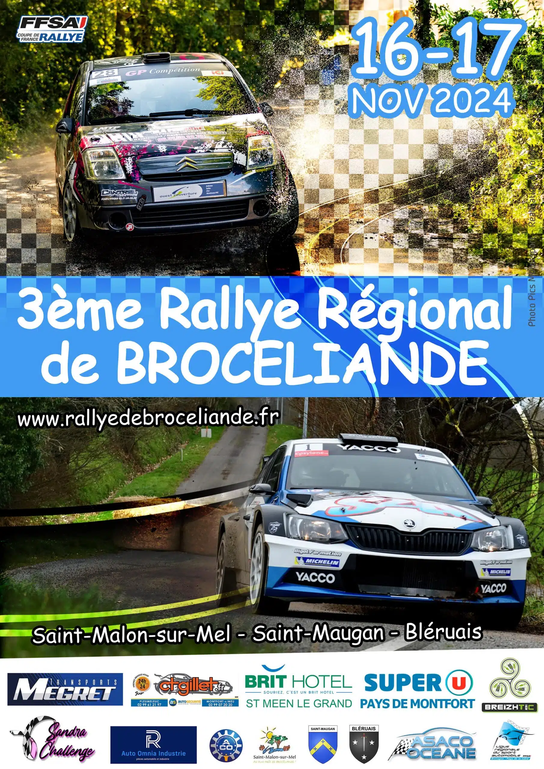 Lire la suite à propos de l’article Rallye de Brocéliande 2024 – Liste des engagés