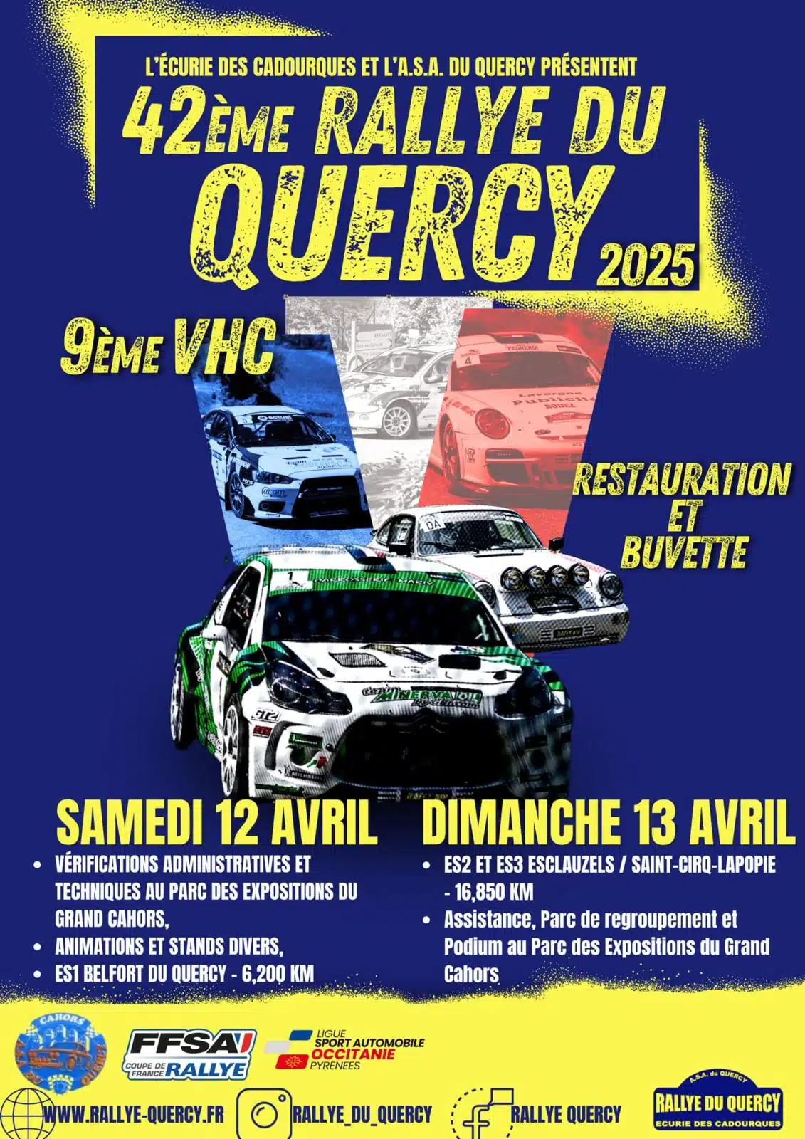 Lire la suite à propos de l’article Rallye du Quercy 2025