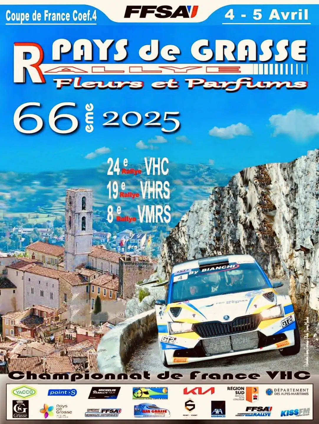 Lire la suite à propos de l’article Rallye national Pays de Grasse – Fleurs et Parfums 2025