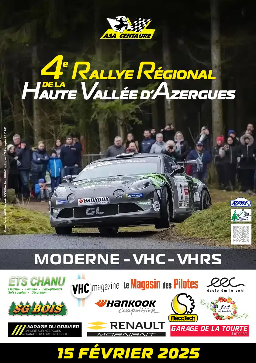 Lire la suite à propos de l’article Rallye de la Haute Vallée d’Azergues 2025