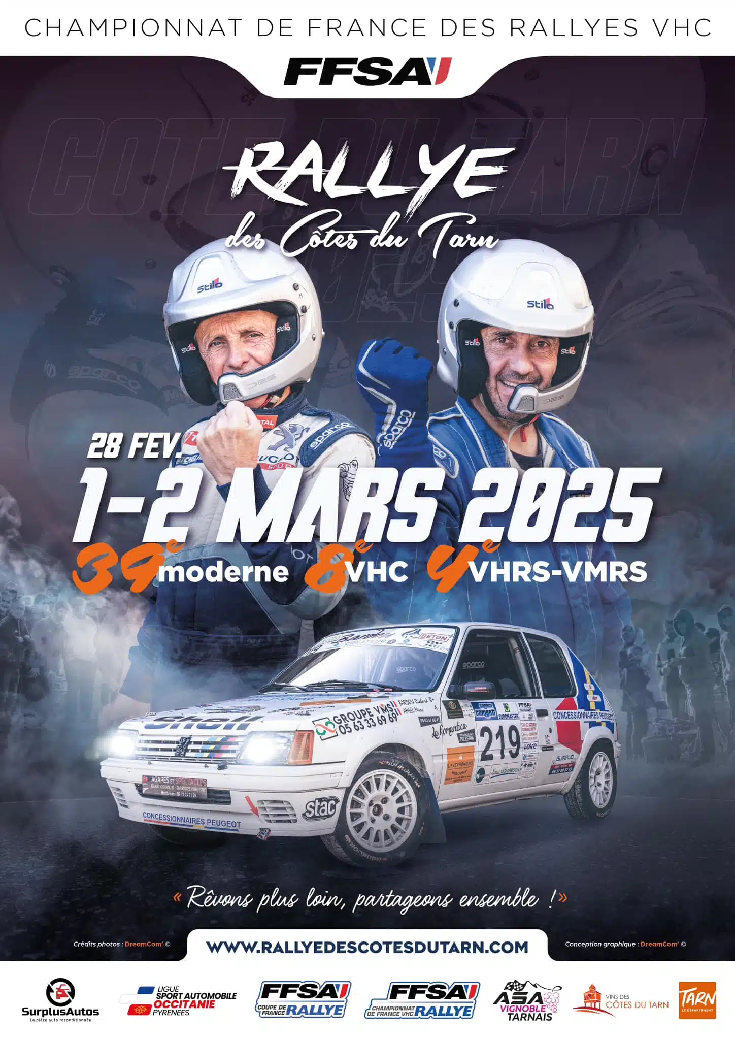 Lire la suite à propos de l’article Rallye des Côtes du Tarn 2025