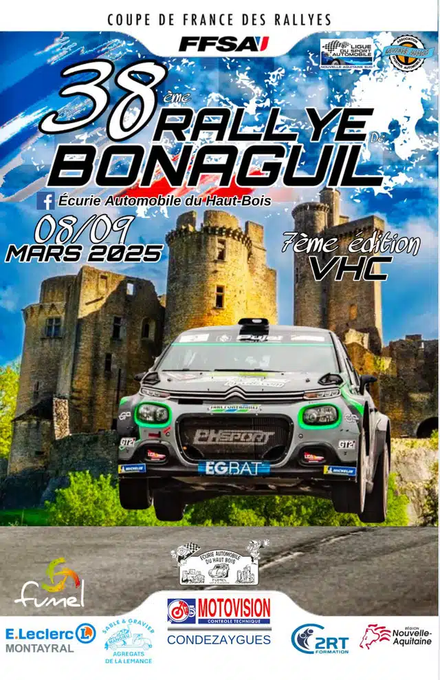Lire la suite à propos de l’article Rallye de Bonaguil 2025