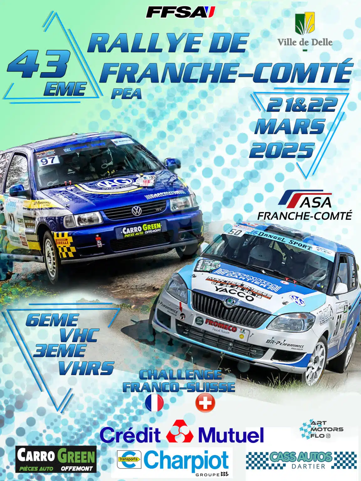 Lire la suite à propos de l’article Rallye de Franche-Comté 2025