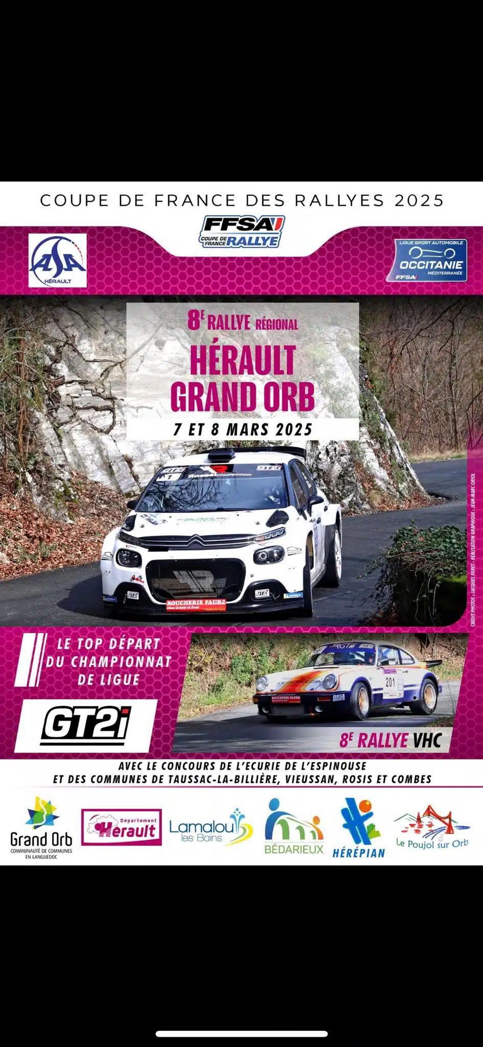 Lire la suite à propos de l’article Rallye de l’Hérault 2025