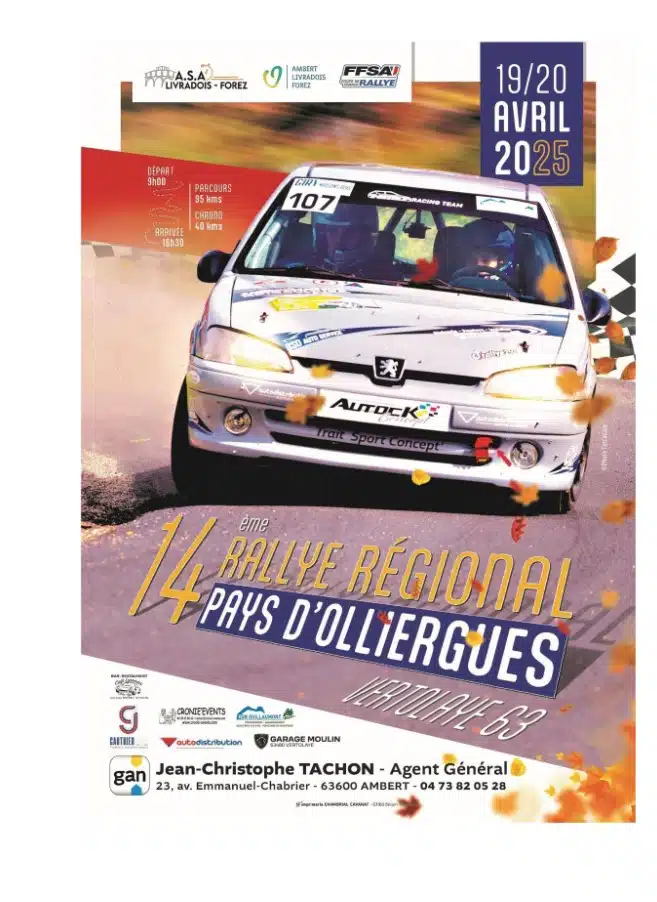 Lire la suite à propos de l’article Rallye du Pays d’Olliergues 2025