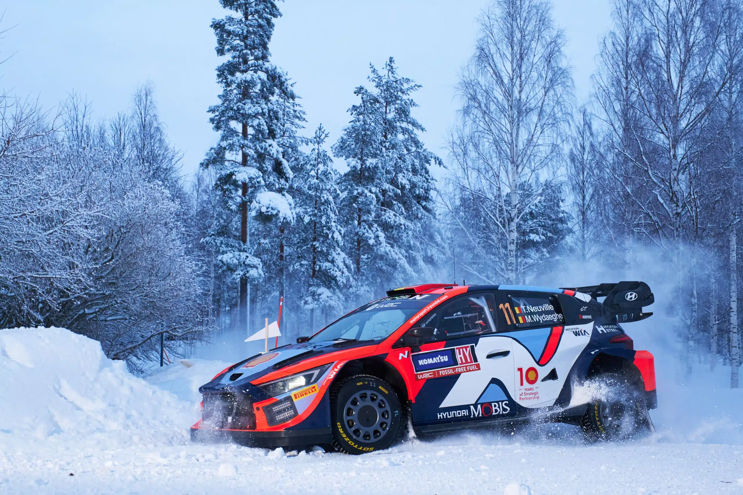 Lire la suite à propos de l’article Thierry Neuville : « Nous sommes déterminés à nous battre pour un podium… »