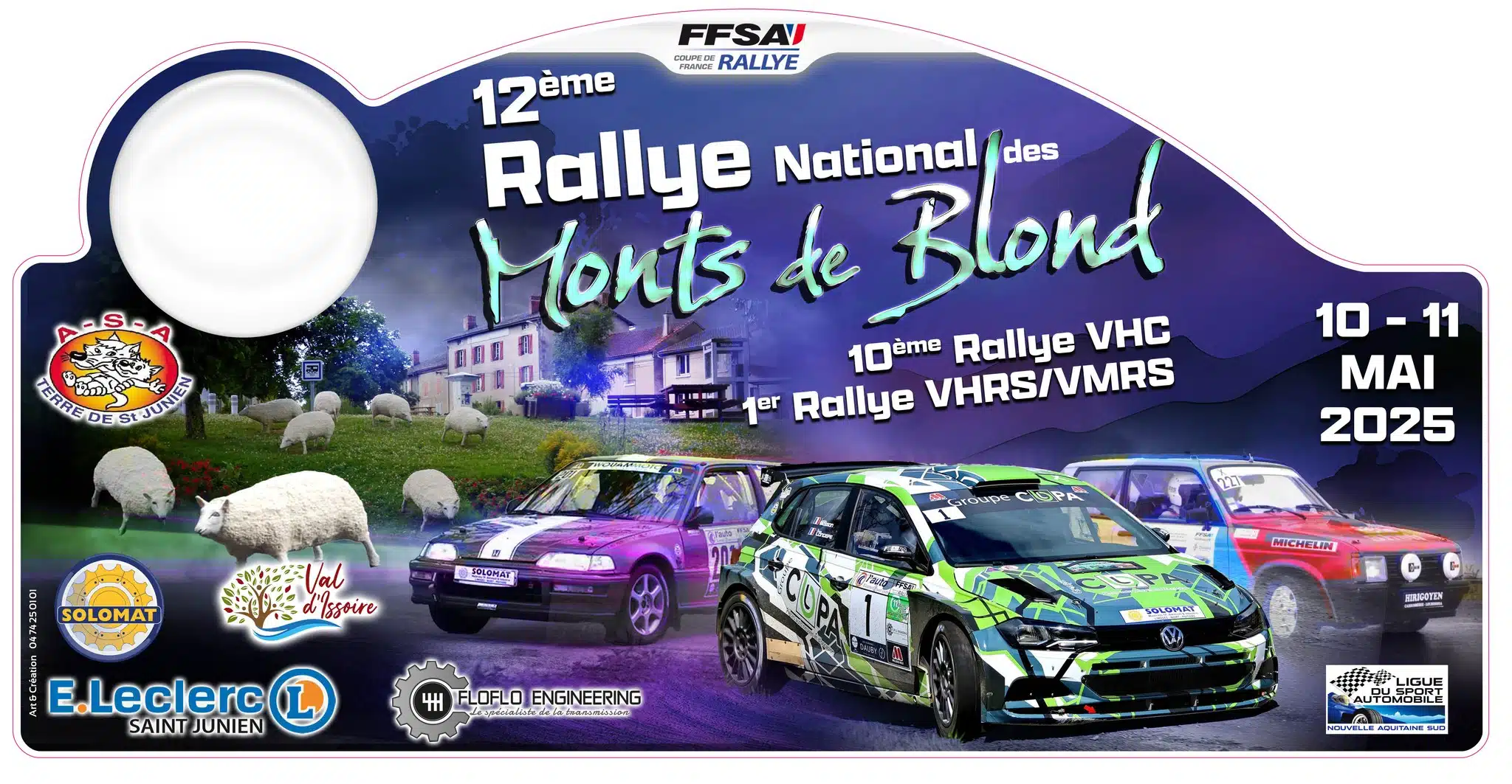 Lire la suite à propos de l’article Rallye Monts de Blond 2025 – Liste des engagés
