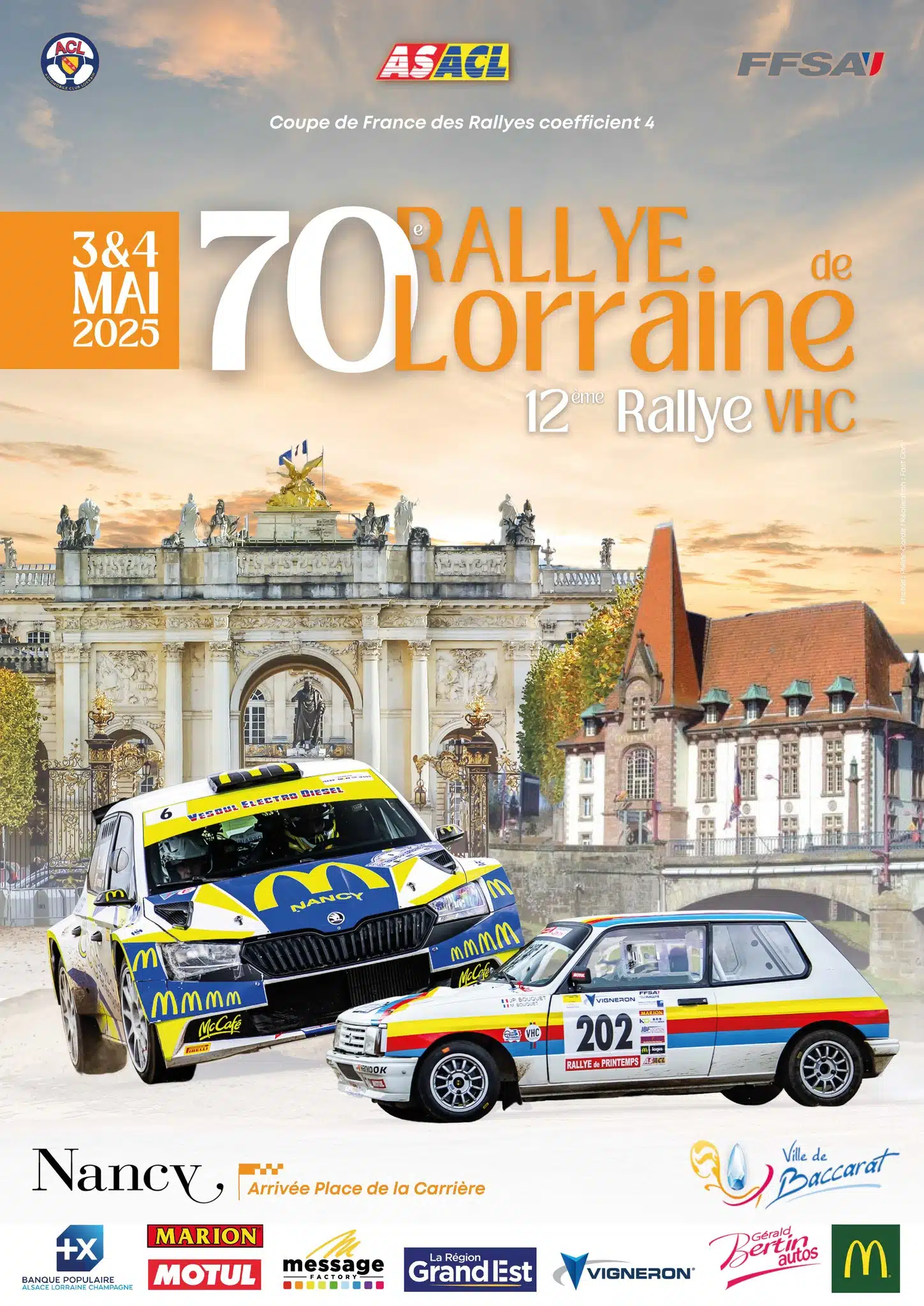 Lire la suite à propos de l’article Rallye de Lorraine 2025