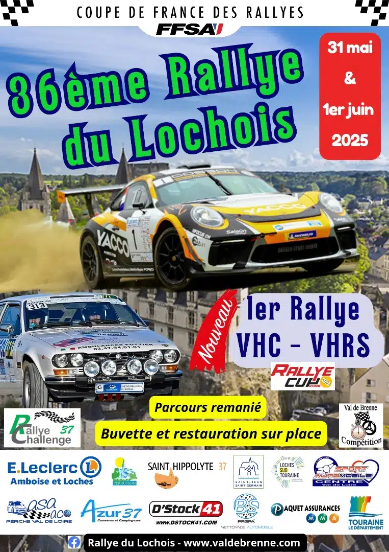 Lire la suite à propos de l’article Rallye du Lochois 2025