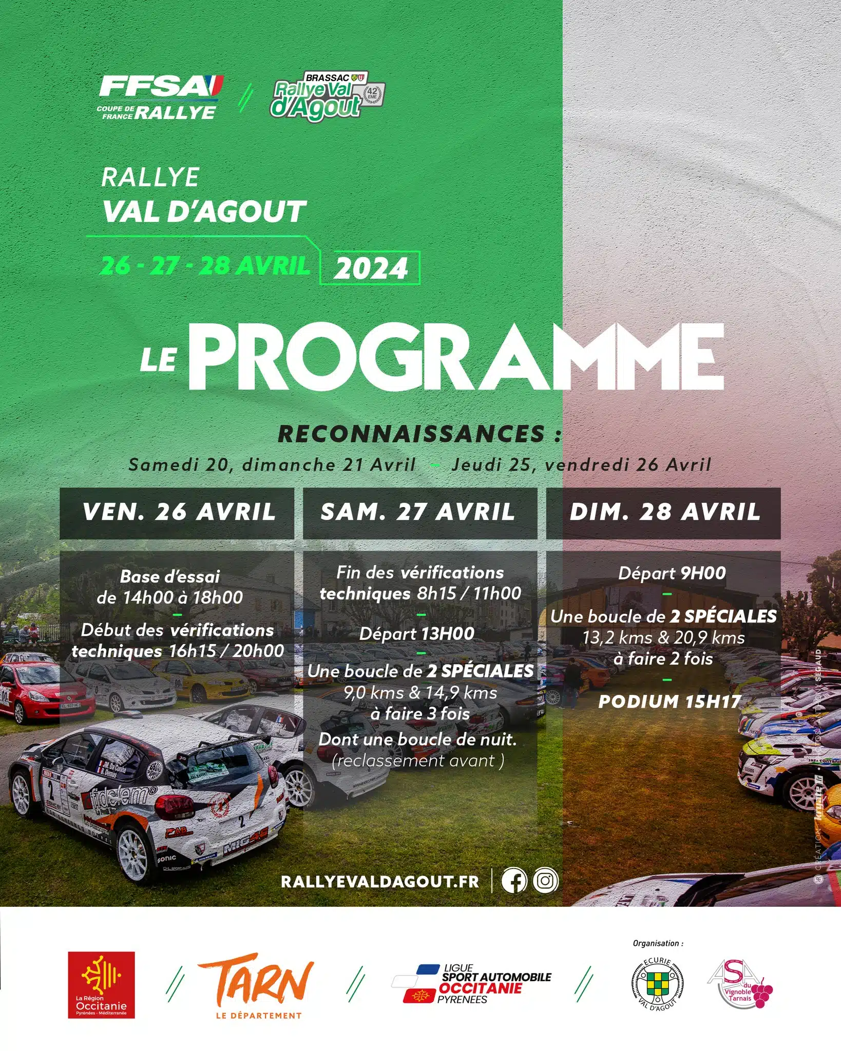 Lire la suite à propos de l’article Rallye du Val d’Agout 2025