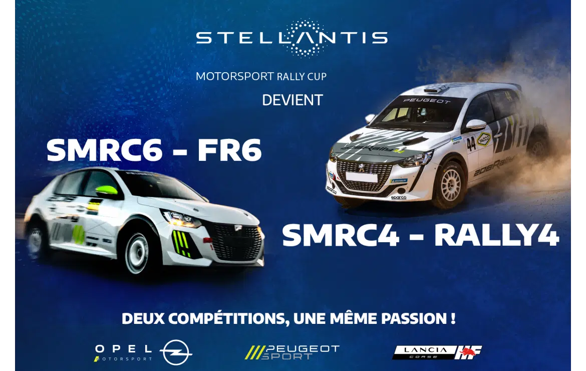 Lire la suite à propos de l’article La Stellantis Motorsport Rally Cup se transforme en SMRC4 et SMRC6