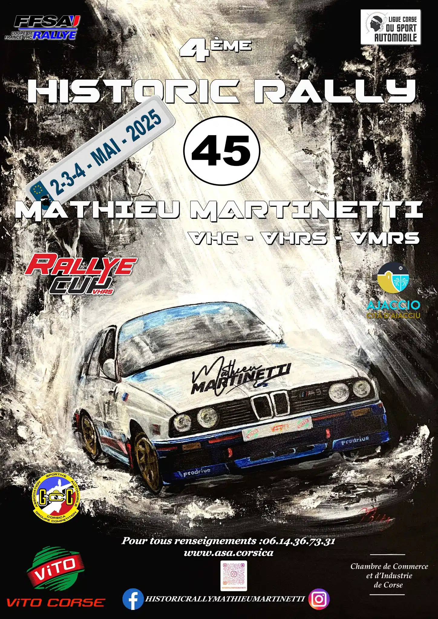 You are currently viewing Historic Rally Mathieu Martinetti 2025