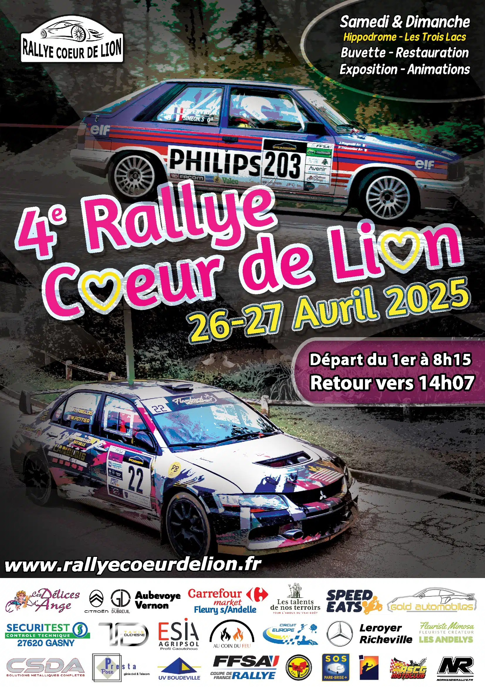 Lire la suite à propos de l’article Rallye Coeur de Lion 2025