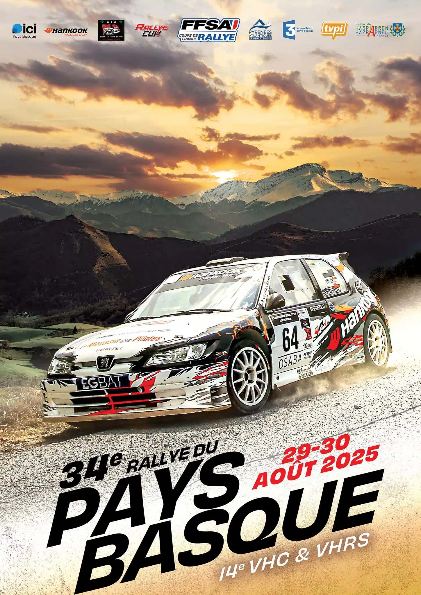 Lire la suite à propos de l’article Rallye Du Pays Basque 2025 – Liste des engagés