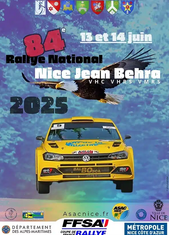 Lire la suite à propos de l’article Rallye National Nice Jean Behra 2025 – Liste des engagés