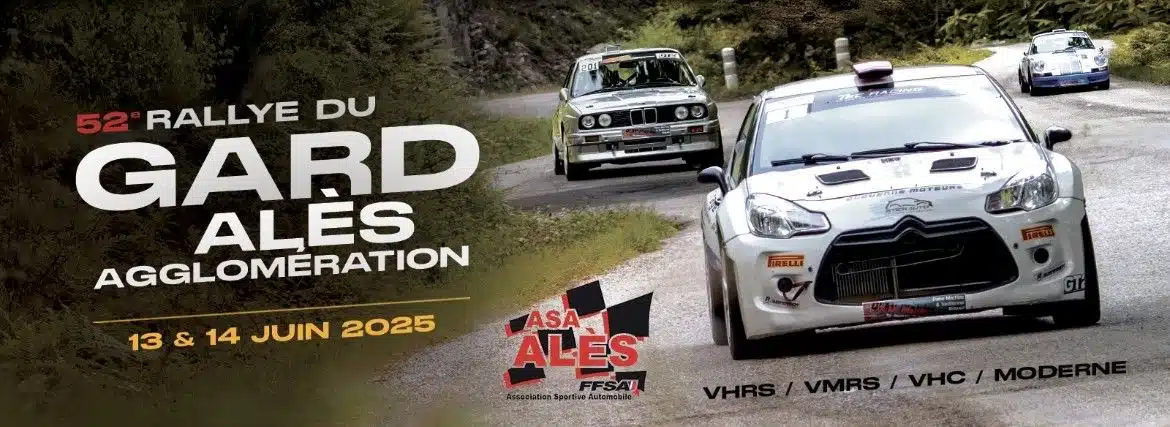 Lire la suite à propos de l’article Rallye National du Gard Alès Agglomération 2025 – Liste des engagés