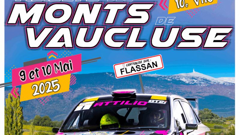 Rallye des Monts de Vaucluse 2025