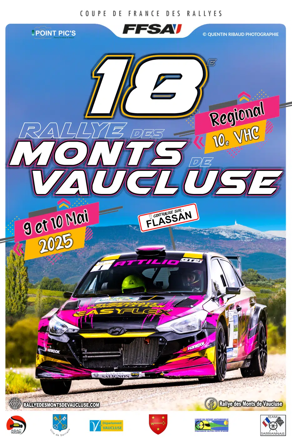 Lire la suite à propos de l’article Rallye des Monts de Vaucluse 2025