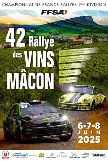 Lire la suite à propos de l’article Rallye des Vins-Mâcon 2025 – Liste des engagés