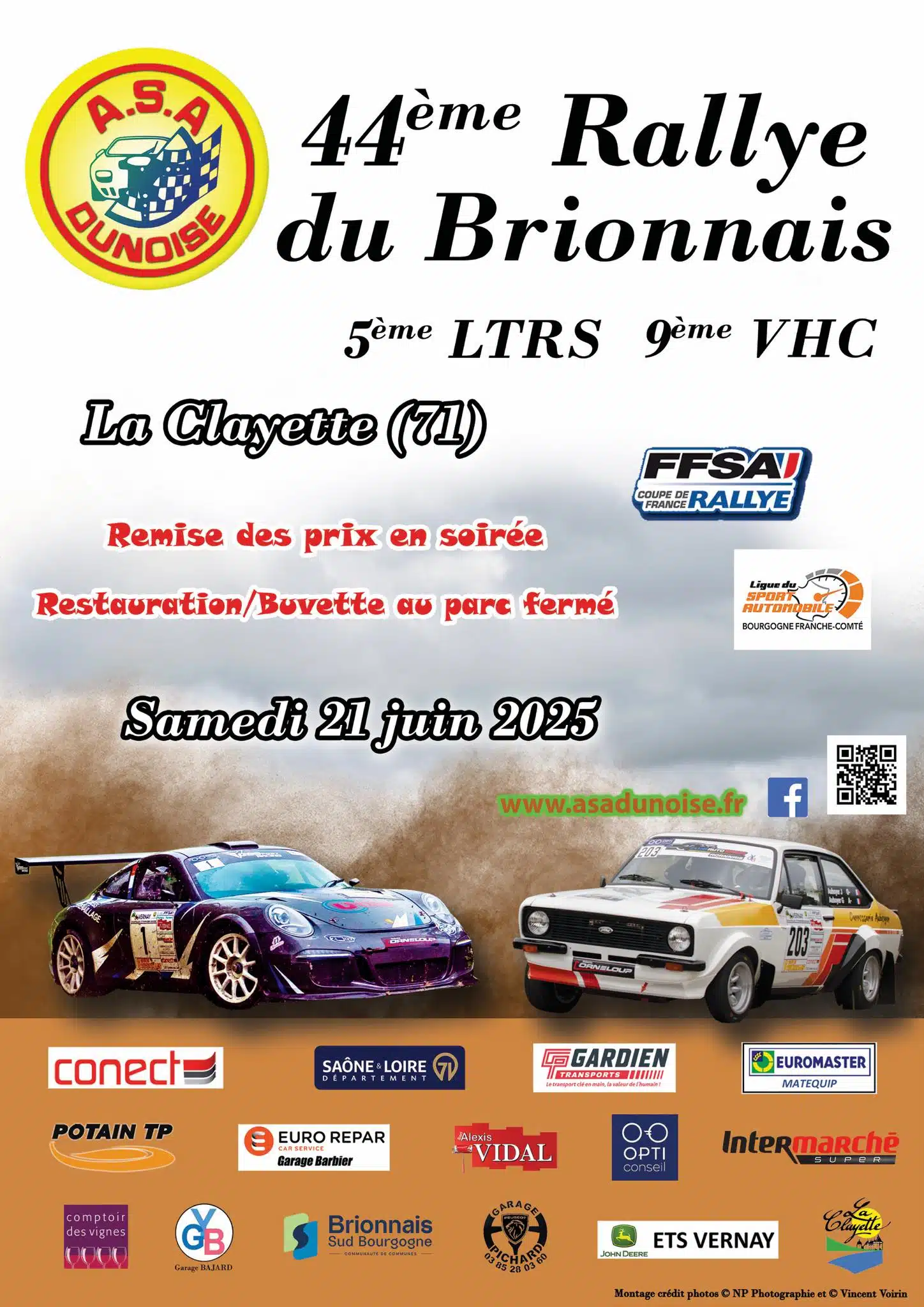 You are currently viewing Rallye du Brionnais 2025	– Liste des engagés