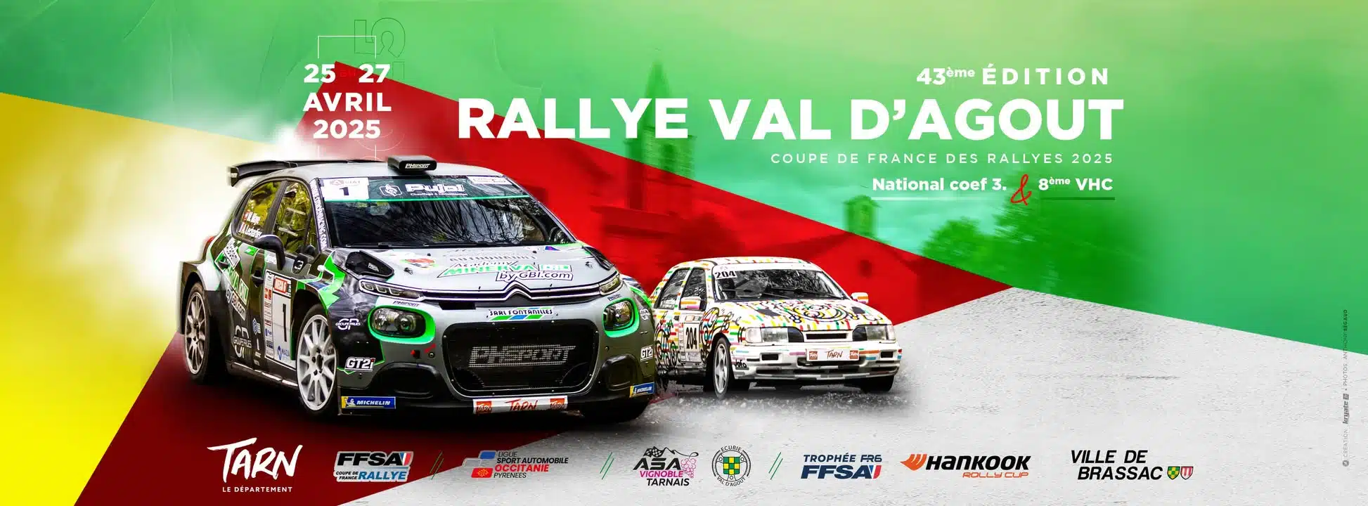 You are currently viewing Rallye du Val d’Agout 2025 – Liste des engagés