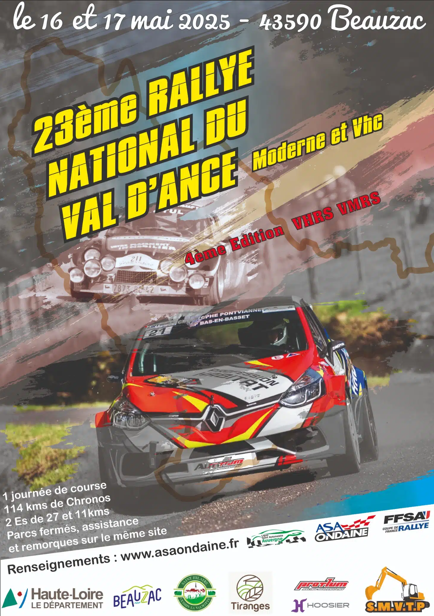 Lire la suite à propos de l’article Rallye du Val d’Ance 2025