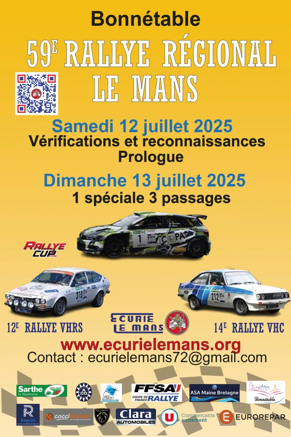 Lire la suite à propos de l’article Rallye Le Mans 2025