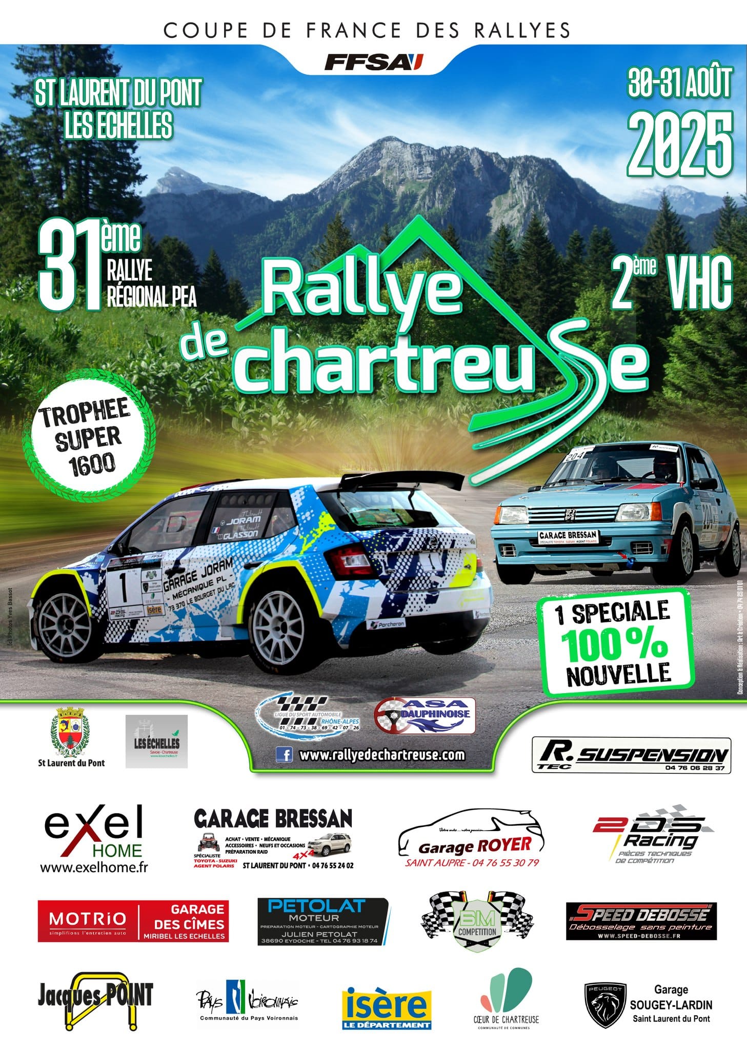 Lire la suite à propos de l’article Rallye de Chartreuse 2025