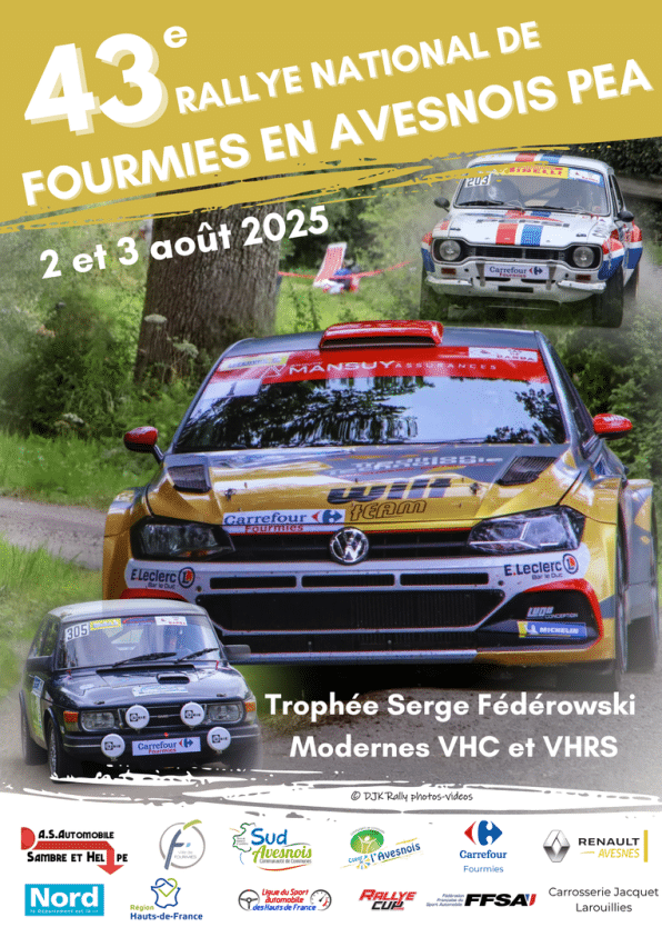 Lire la suite à propos de l’article Rallye de Fourmies en Avesnois 2025