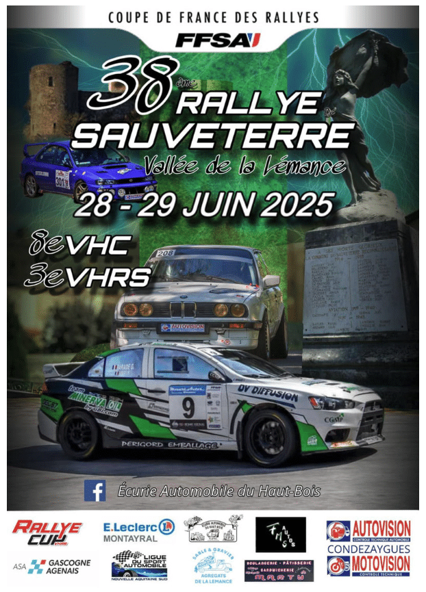 Lire la suite à propos de l’article Rallye de Sauveterre 2025