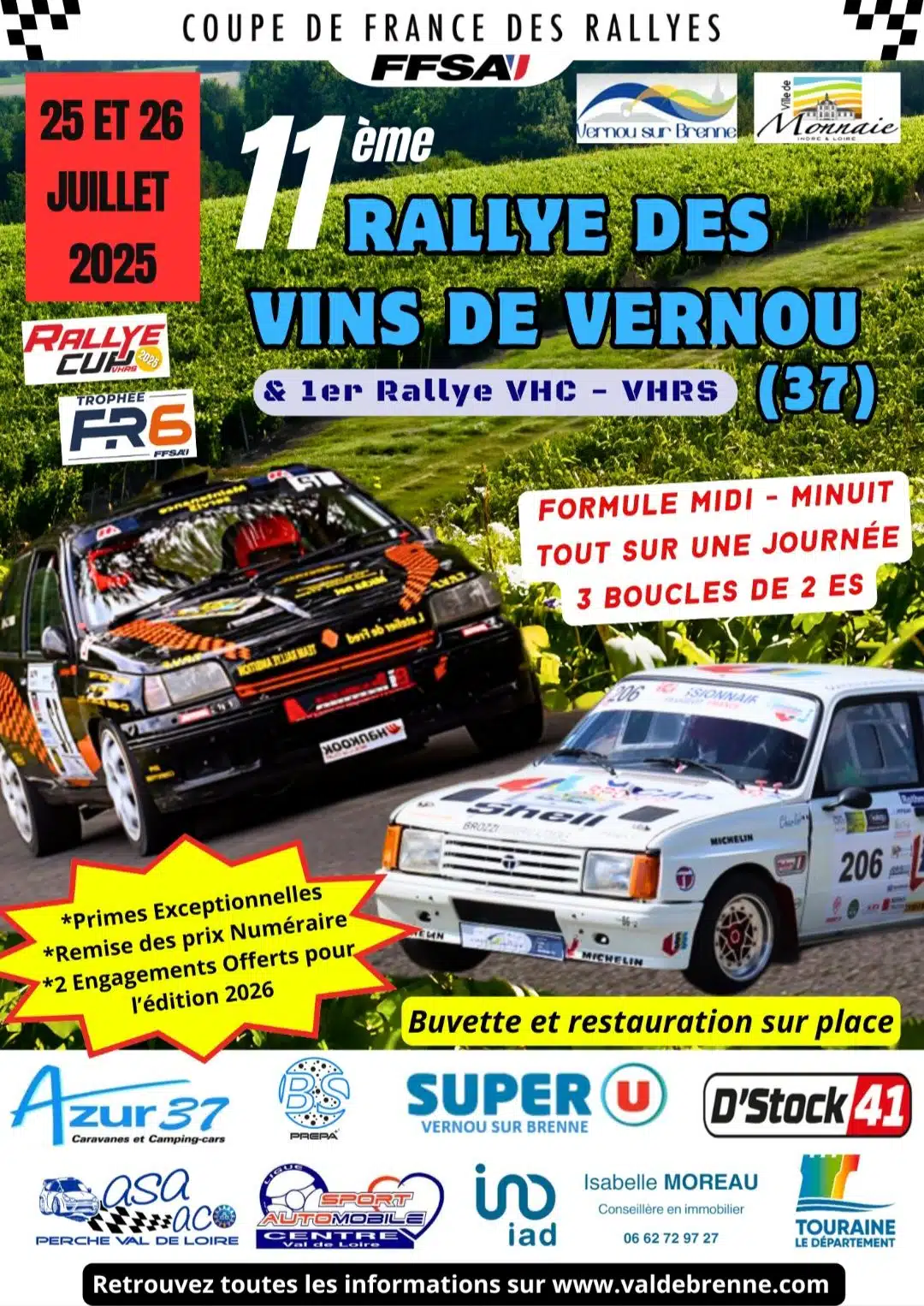 Lire la suite à propos de l’article Rallye des Vins de Vernou 2025