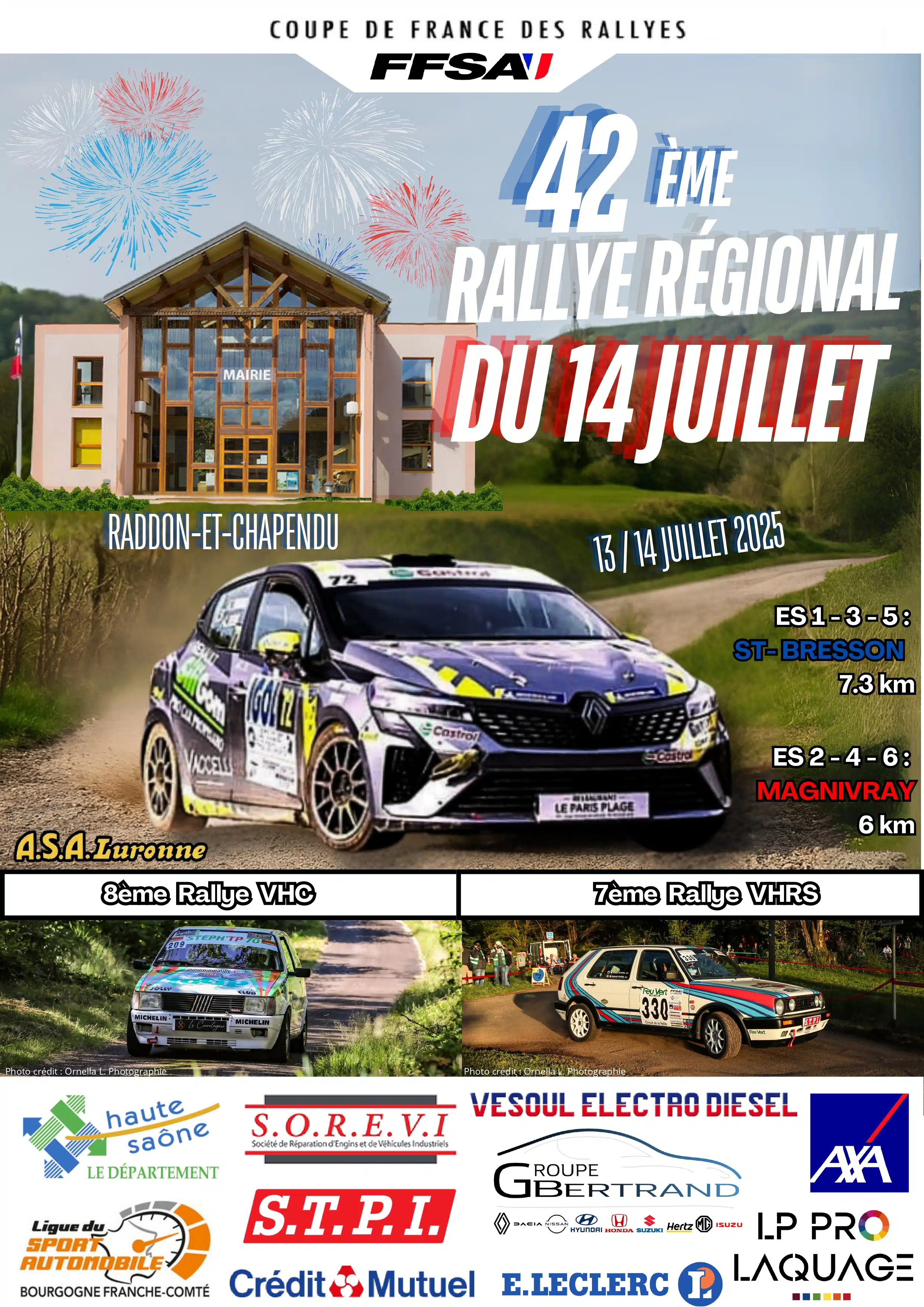 Lire la suite à propos de l’article Rallye du 14 Juillet 2025