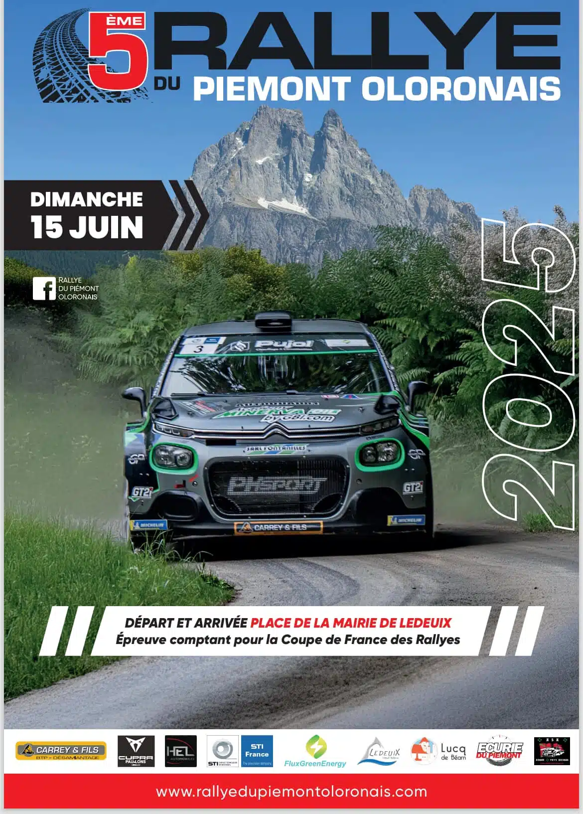 Lire la suite à propos de l’article Rallye du Piémont Oloronais 2025 – Liste des engagés