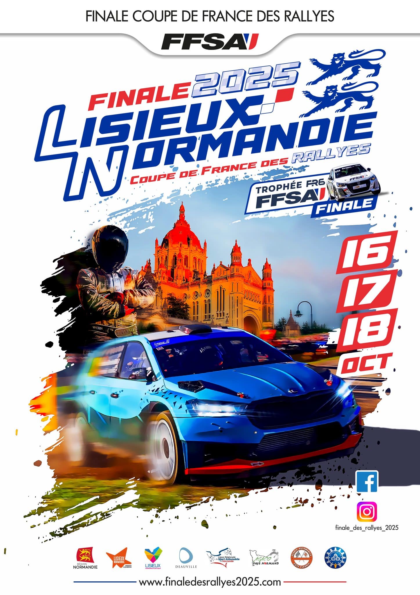 Lire la suite à propos de l’article Finale des Rallyes Lisieux Normandie 2025 – Liste des engagés
