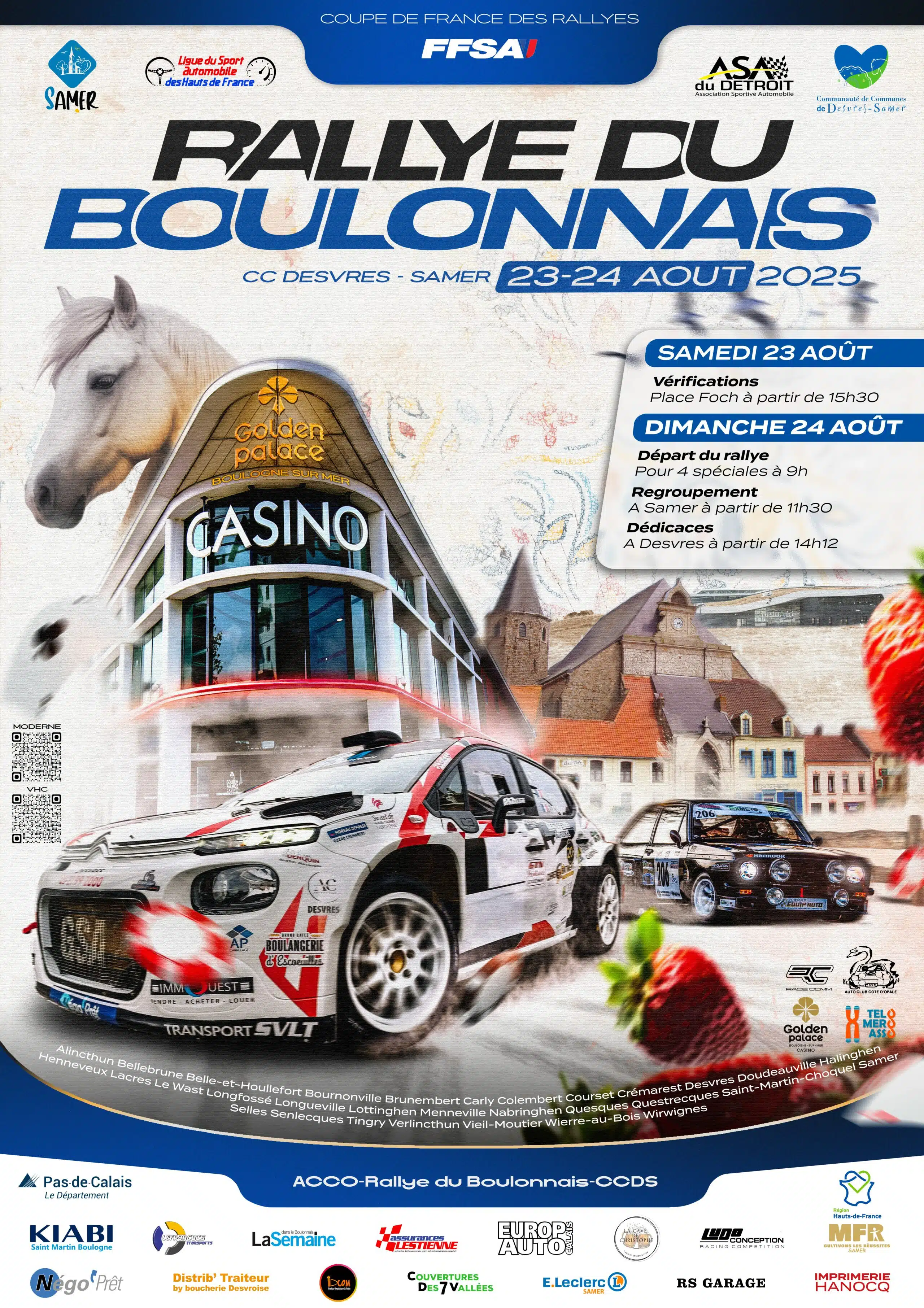 Lire la suite à propos de l’article Rallye du Boulonnais 2025 – Les temps en direct