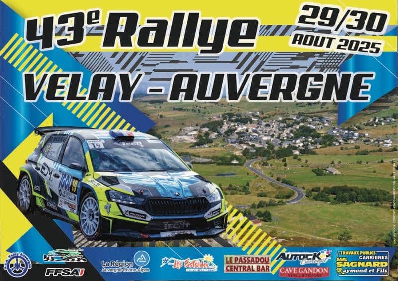 Lire la suite à propos de l’article Rallye Velay Auvergne 2025 – Liste des engagés