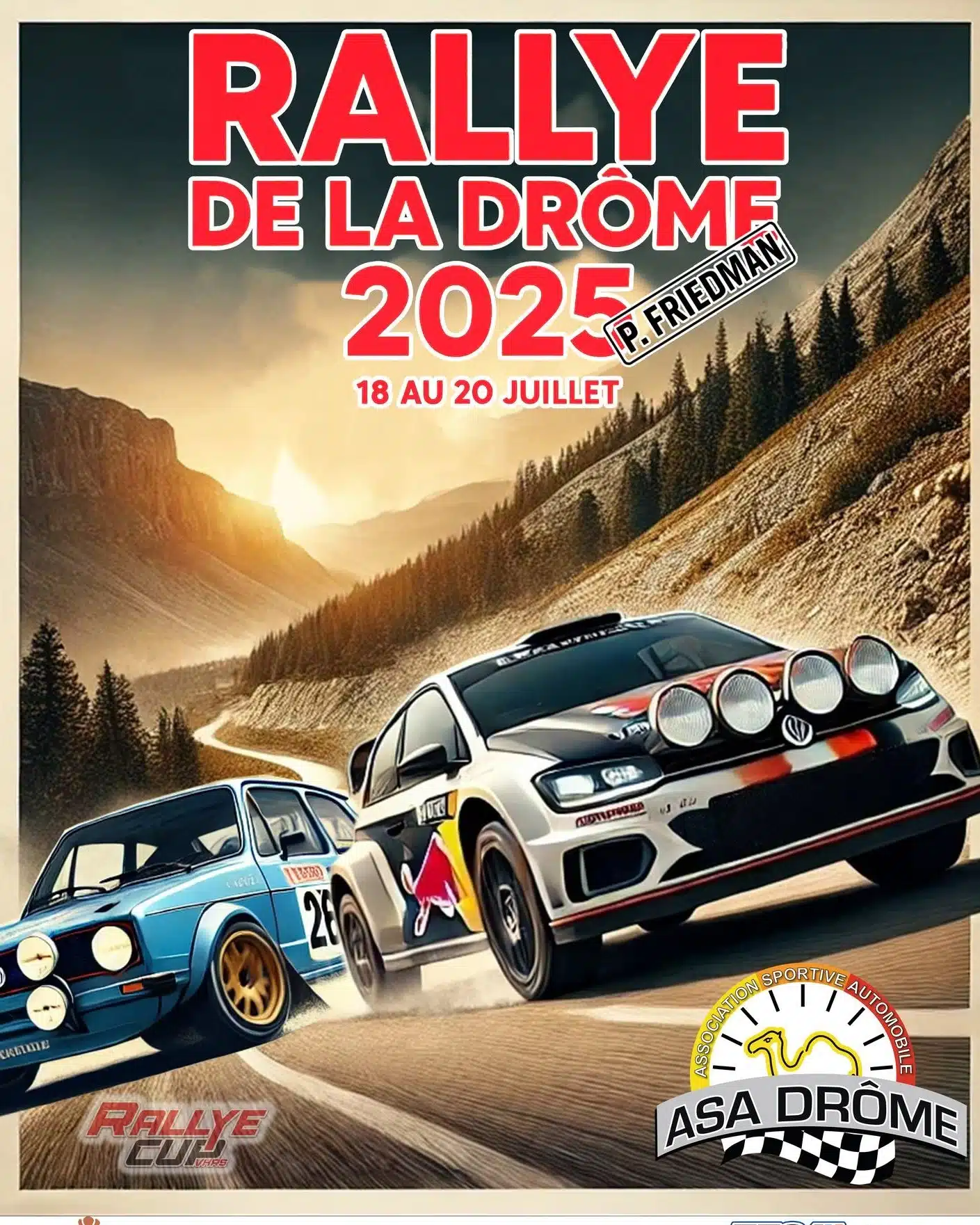 Lire la suite à propos de l’article Rallye de la Drôme Paul Friedman 2025 – Les temps en direct