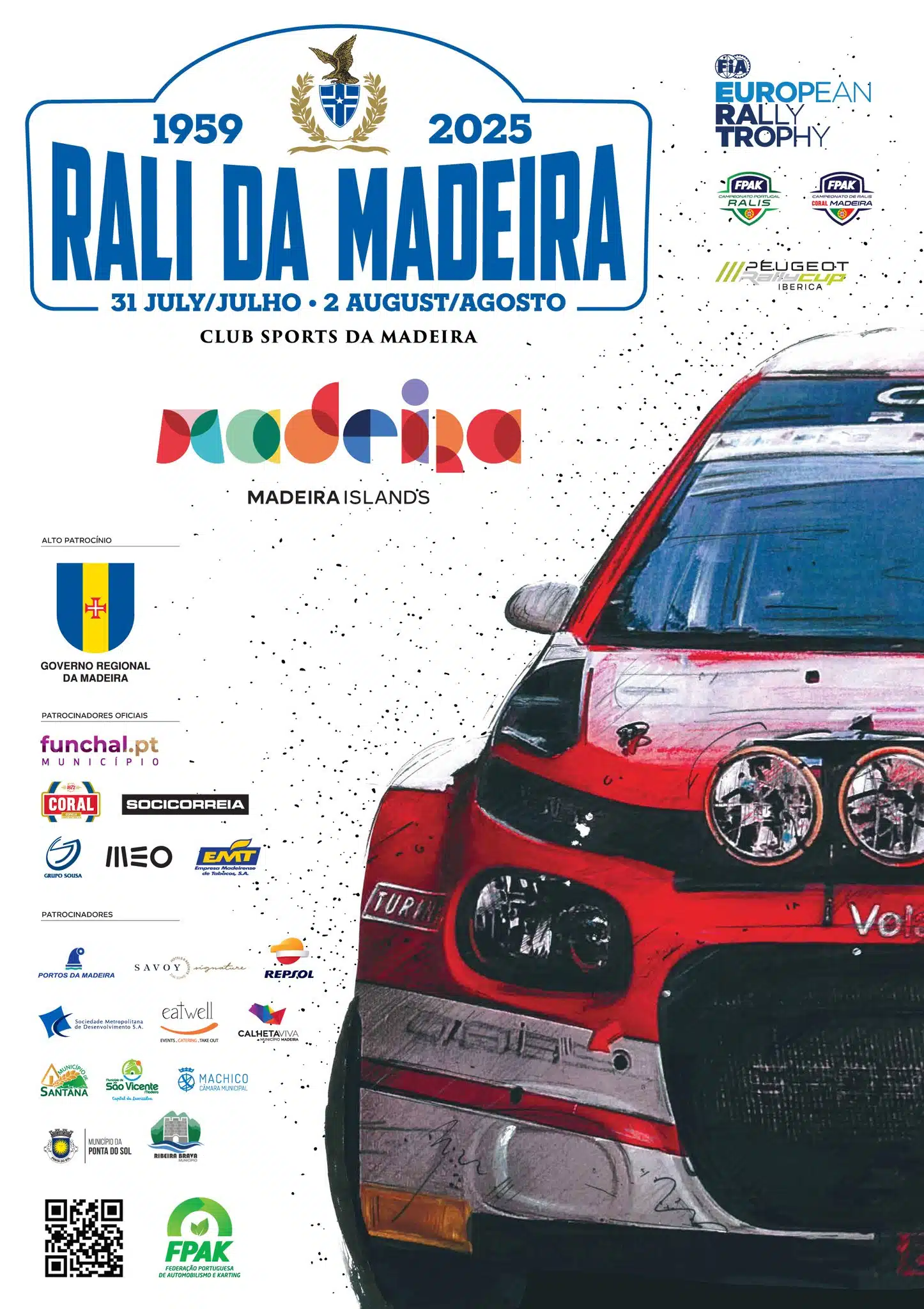 Lire la suite à propos de l’article Rallye de madère 2025 – Liste des engagés