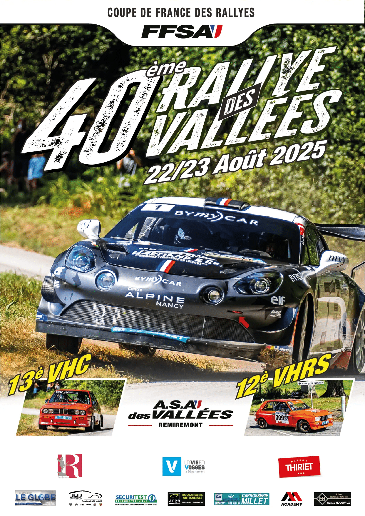 Lire la suite à propos de l’article Rallye des Vallées 2025 – Les temps en direct