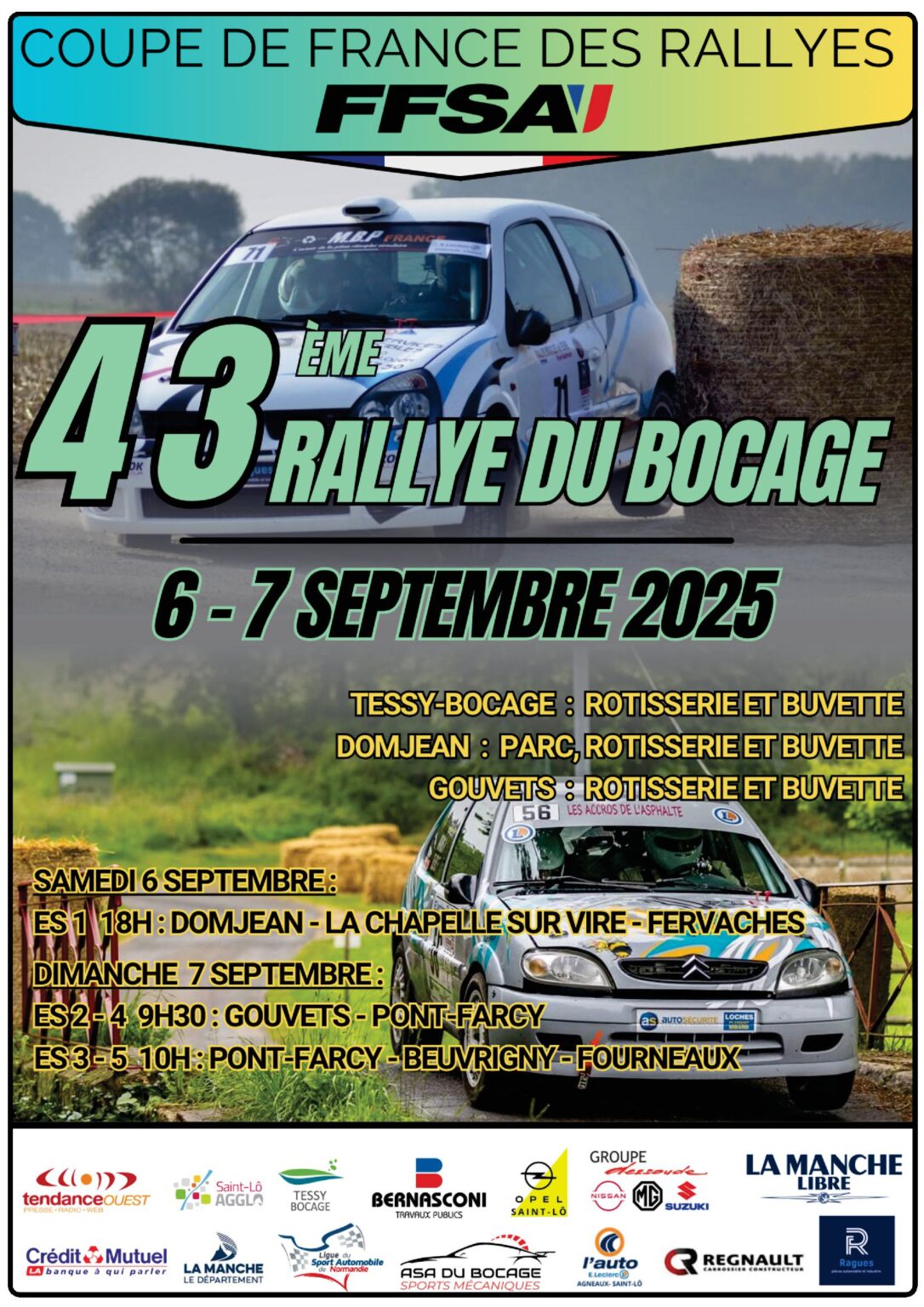 Lire la suite à propos de l’article Rallye du Bocage 2025