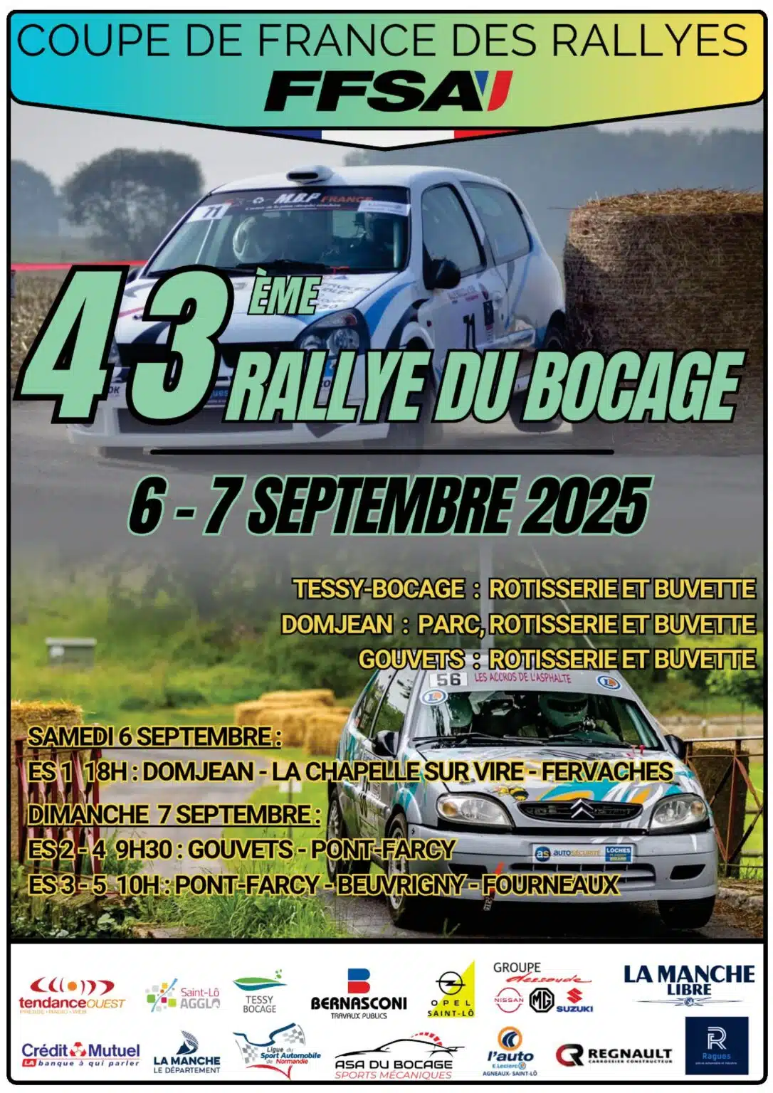 Lire la suite à propos de l’article Rallye du Bocage 2025